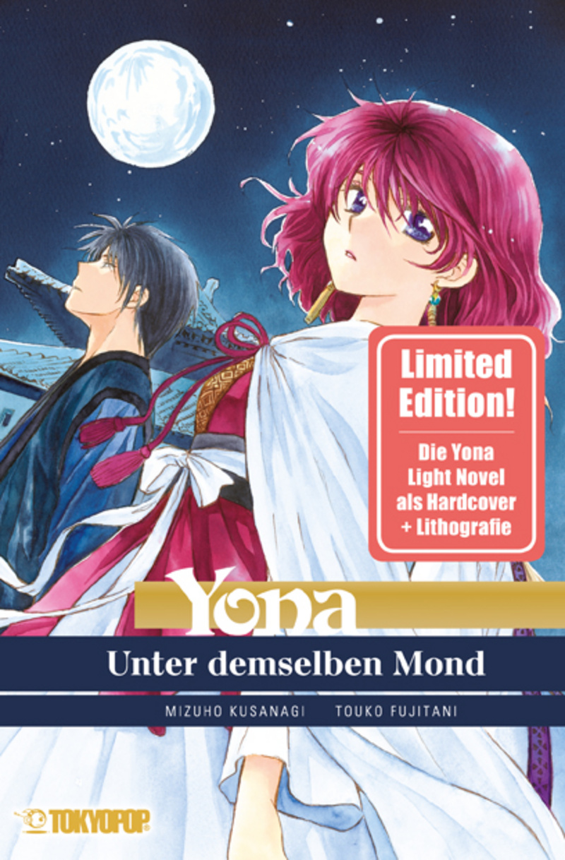 Yona – Unter demselben Mond - LIMITED EDITION– Tokyopop - Light Novel 