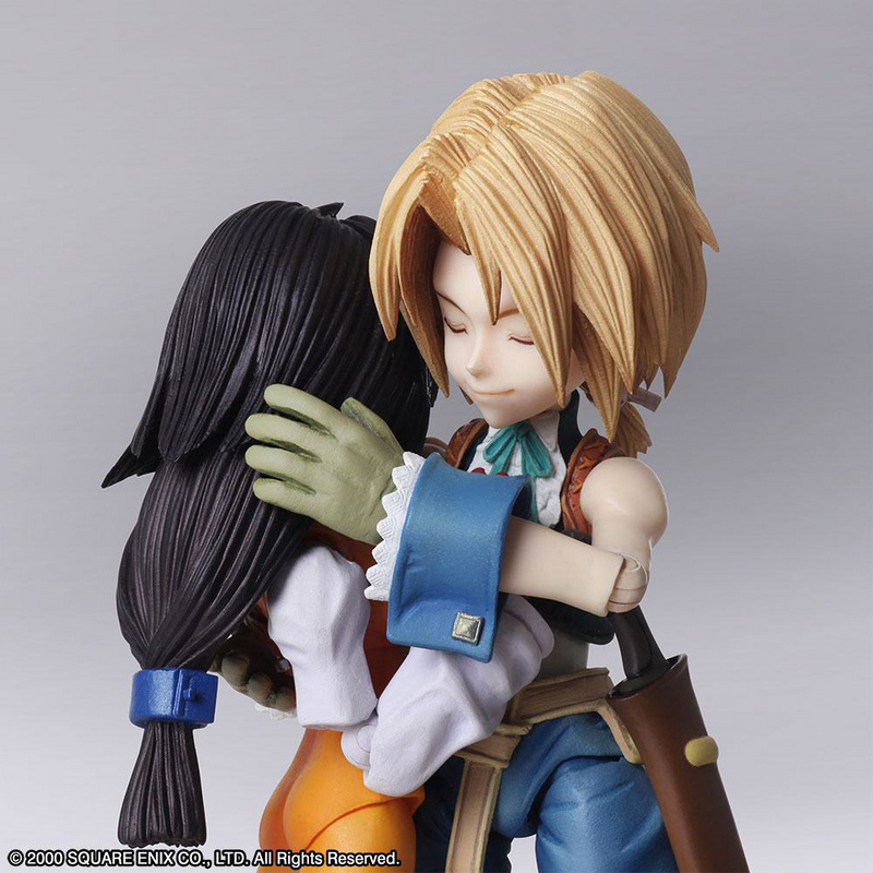 Zidane Tribal und Garnet Til Alexandros XVII - Final Fantasy IX Bring Arts Doppelset