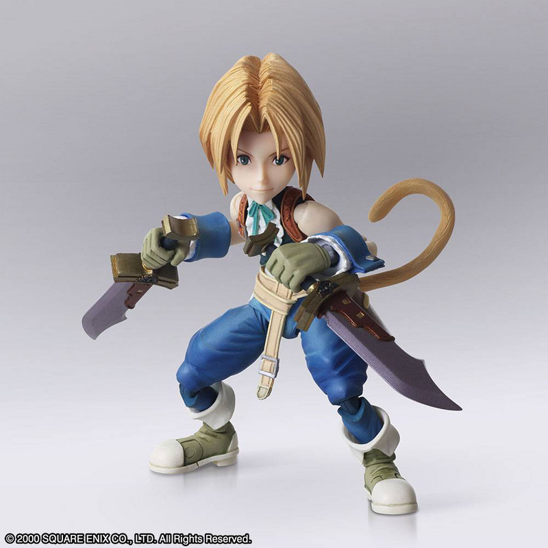 Zidane Tribal und Garnet Til Alexandros XVII - Final Fantasy IX Bring Arts Doppelset