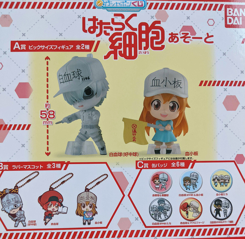 Lucky Box - Cells at Work! - Ichiban Kuji - Gashapon