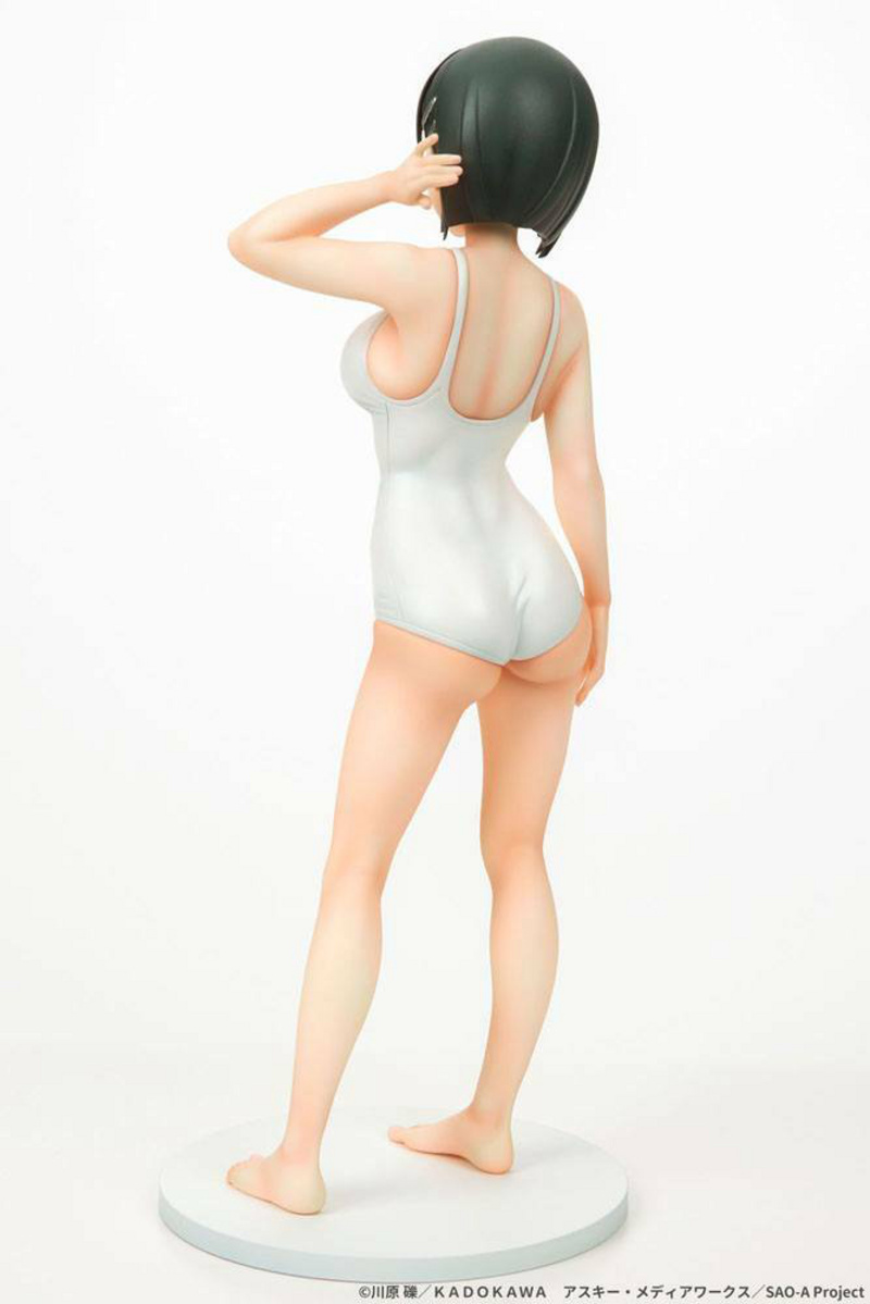 Suguha Kirigaya - White Swimsuit - Q-Six