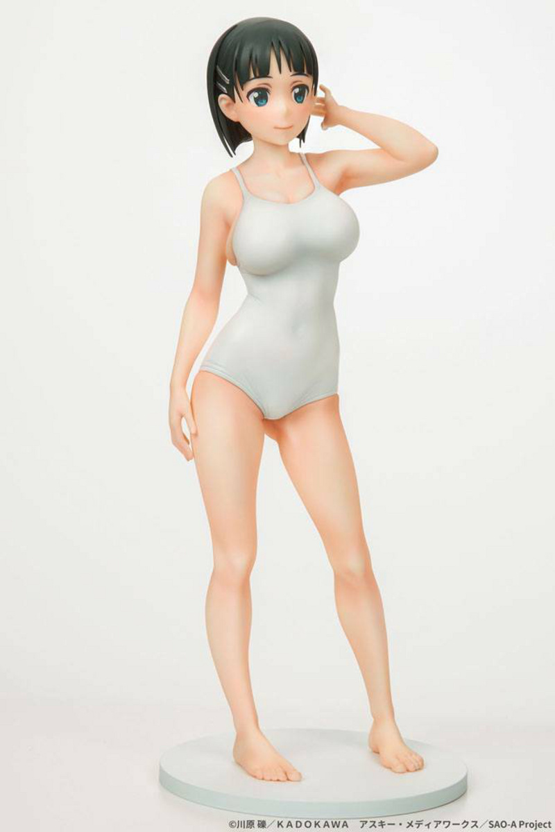 Suguha Kirigaya - White Swimsuit - Q-Six