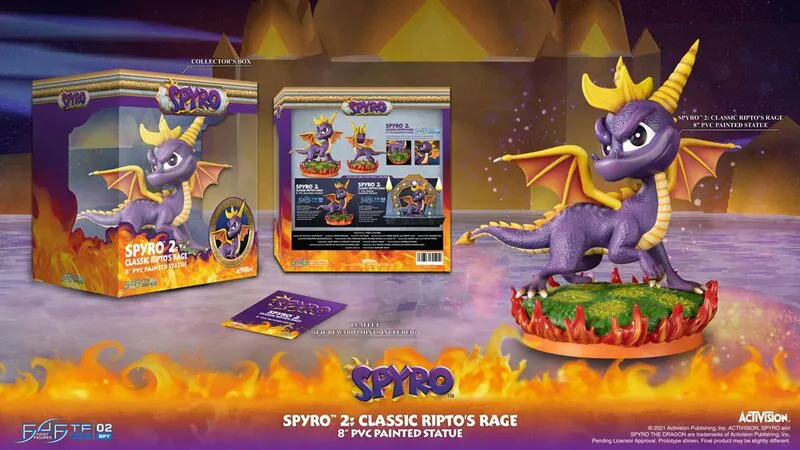 Spyro - Spyro 2: Riptos Rage - First 4 Figures