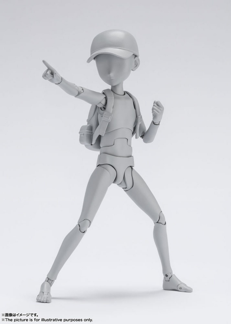 Body-Kun DX Set - Ken Sugimori Edition Gray Color - S.H. Figuarts