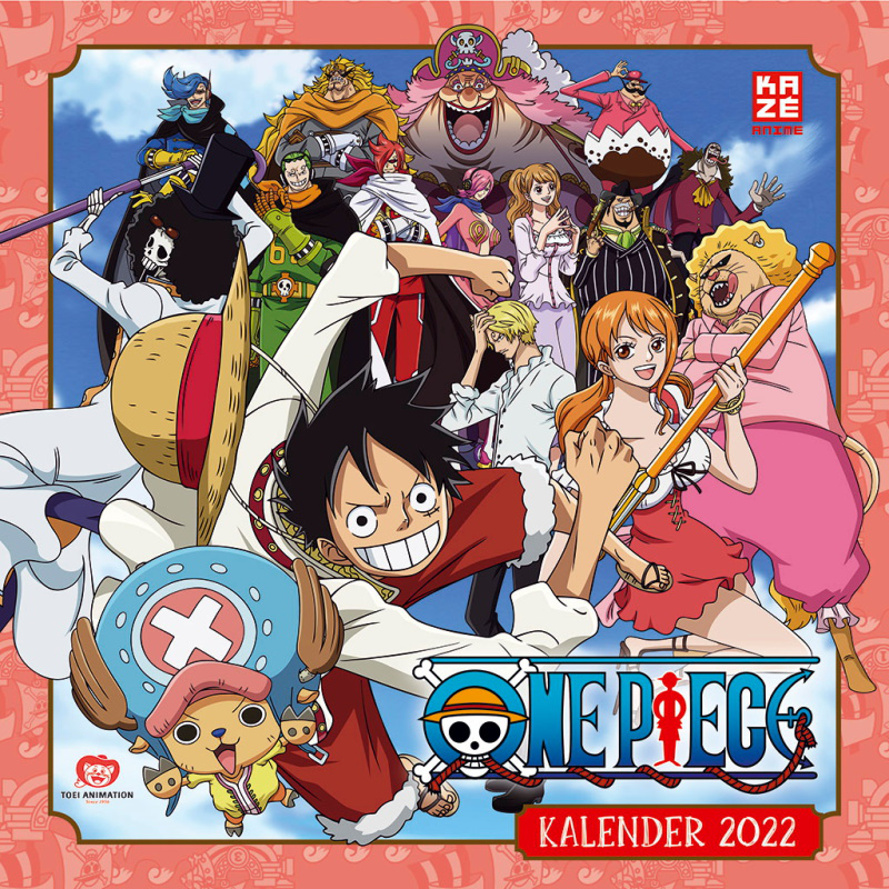 One Piece - Kaze- Wandkalender 2022