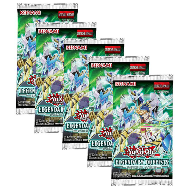 Yu-Gi-Oh! TCG - Legendary Duelist: Synchro Storm Booster - DE