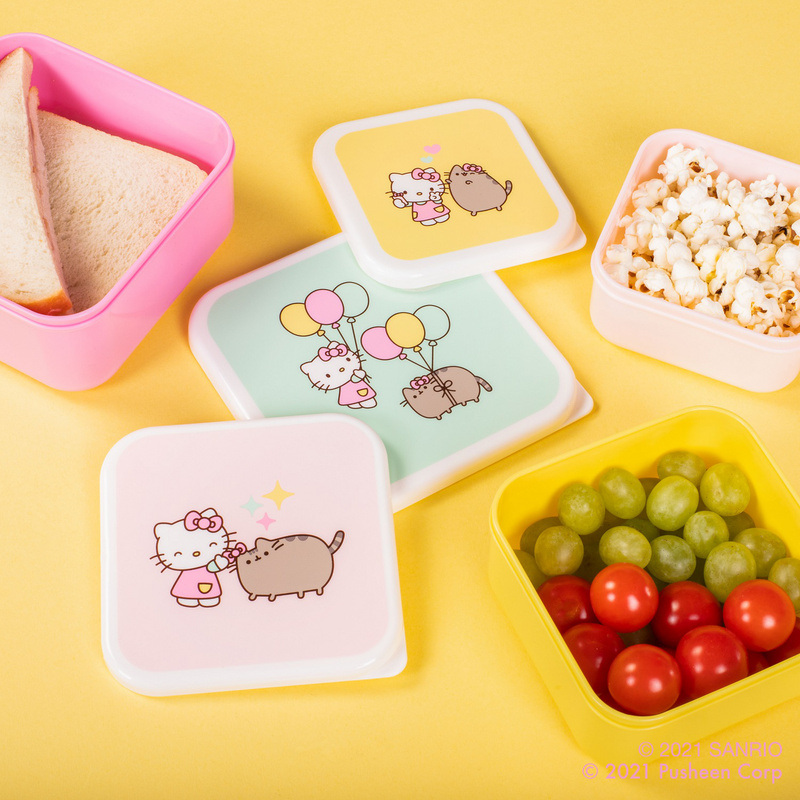 Pusheen & Hello Kitty - Snack Box Set (3er-Set)