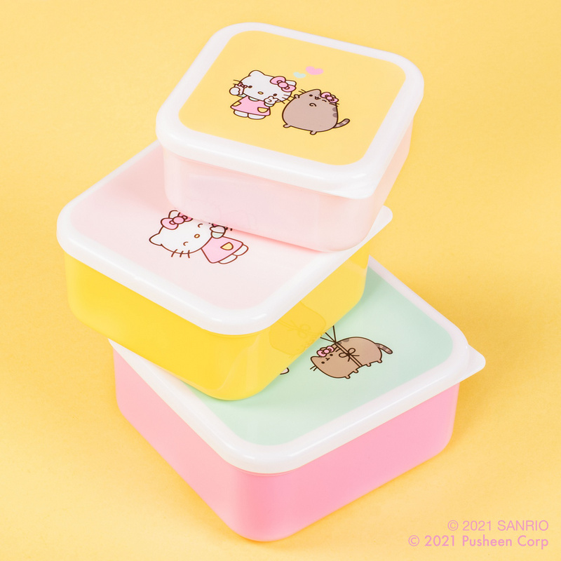 Pusheen & Hello Kitty - Snack Box Set (3er-Set)