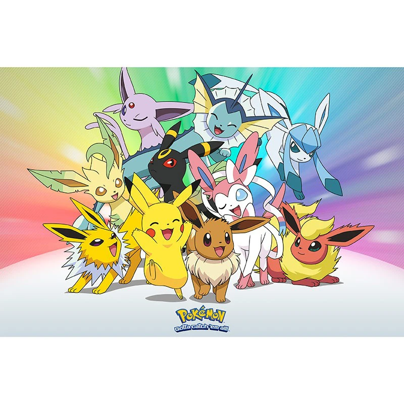 Pokemon - "Evoli Evolution" Poster (91.5x61cm) - ABYStyle