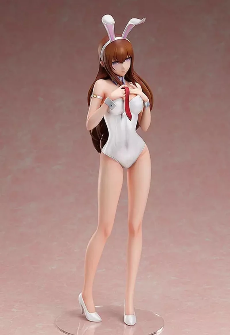 Makise Kurisu - 1/4 B-Style Bunny - Bare Leg - FREEing