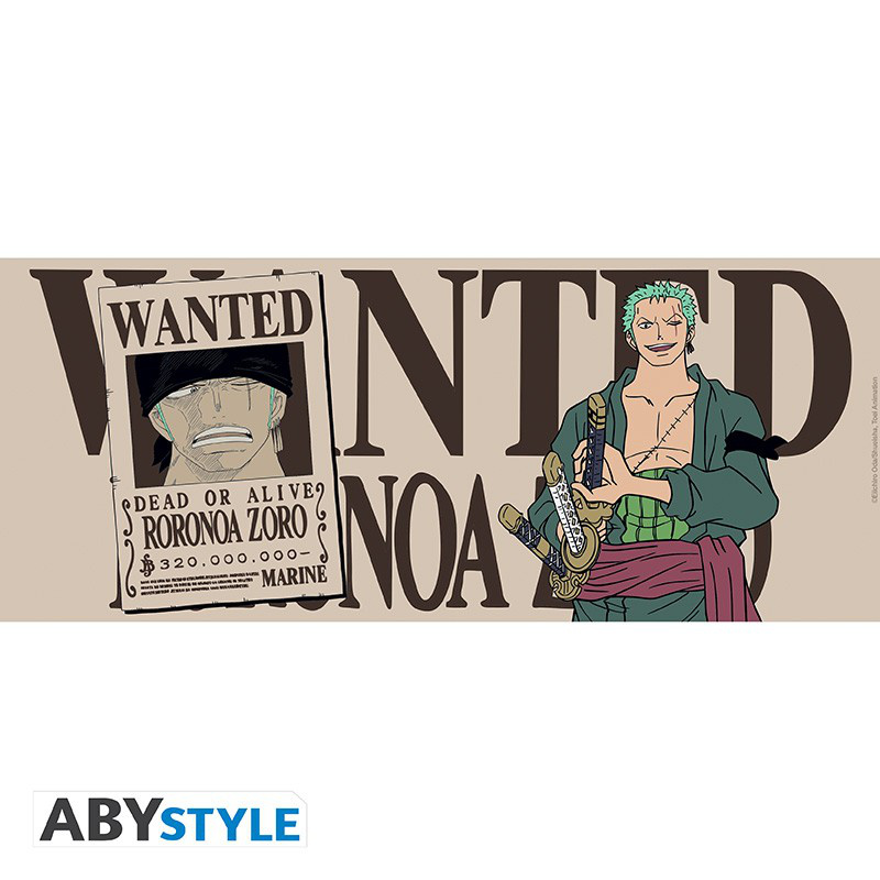 One Piece - Tasse - Zorro Wanted - AbyStyle