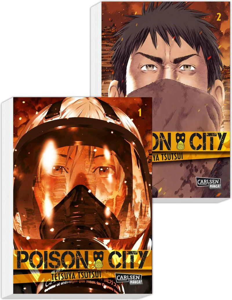 Poison City - Carlsen - Komplettpack Band 01+02