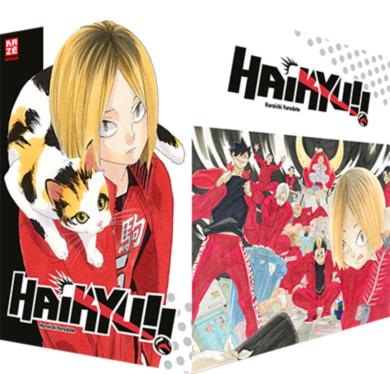 Haikyu!! Sammelbox 3 - Kaze - Band 21-30 im Schuber