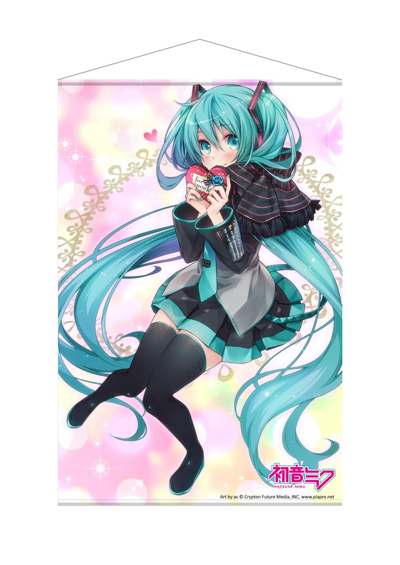 Vocaloid Wallscroll Miku Hatsune Valentines-Day #6 60 x 90 cm