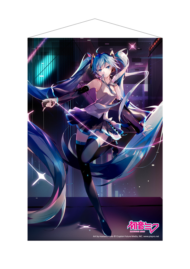 Vocaloid Wallscroll Miku Hatsune Dancing #1 60 x 90 cm