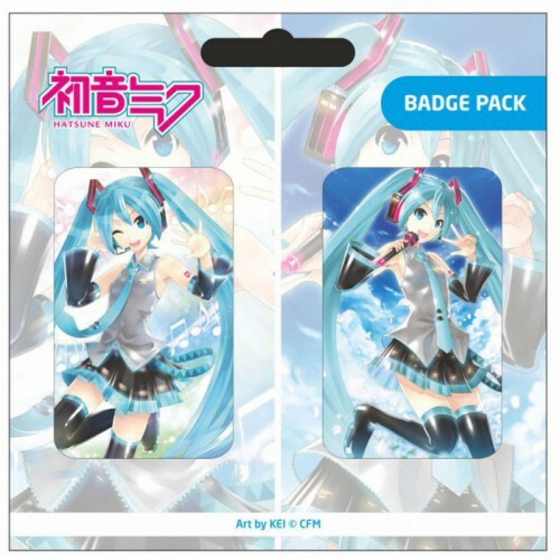 Hatsune Miku Button-Set (Art by KEI) - Pop Buddies