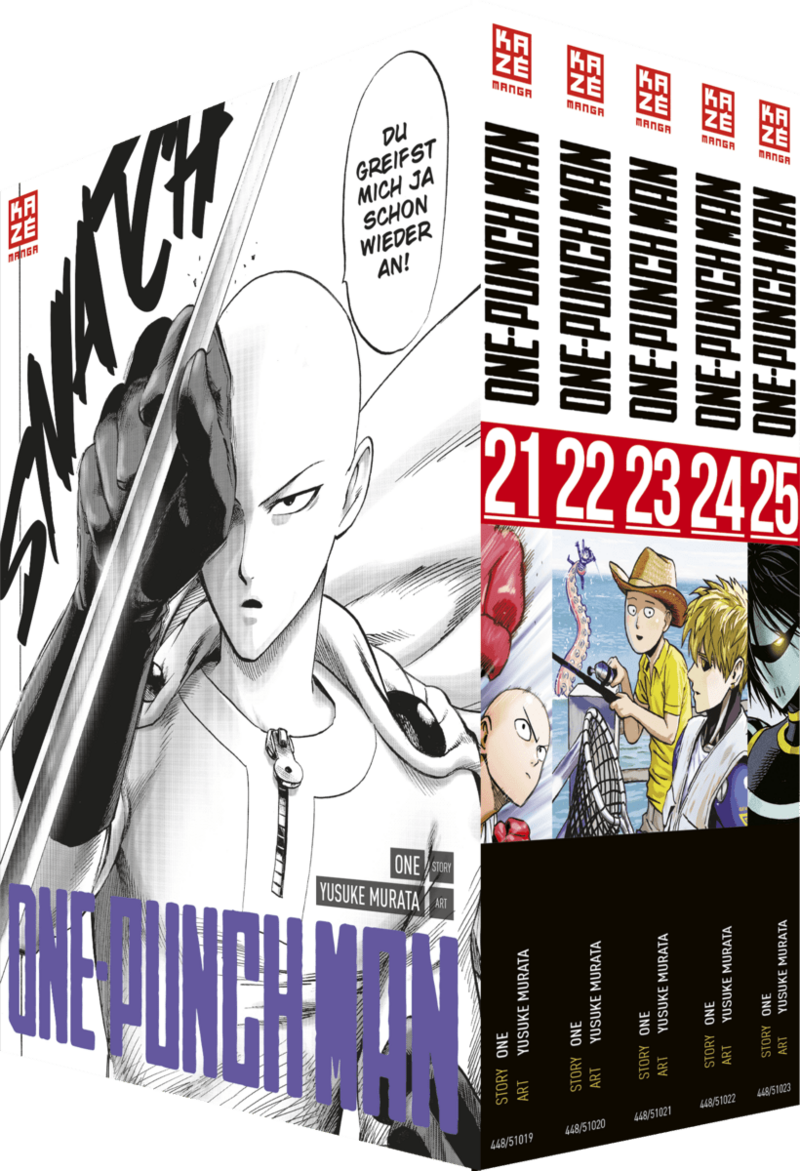 ONE-PUNCH MAN - Kaze - Band 021-25 im Sammelschuber