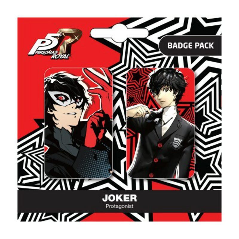 Joker - Persona 5 Royale - Badge Pack - Pop Buddies