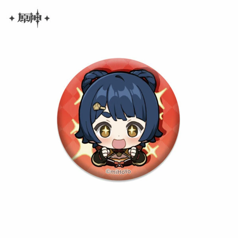 Xiangling Chibi Ver. - Button - Genshin Impact - miHoYo