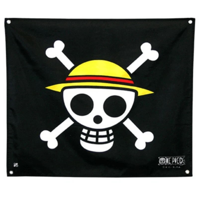 One Piece - Flagge 50x60 cm - "Skull - Ruffy" - AbyStyle