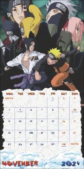 Naruto Kalender 2024
