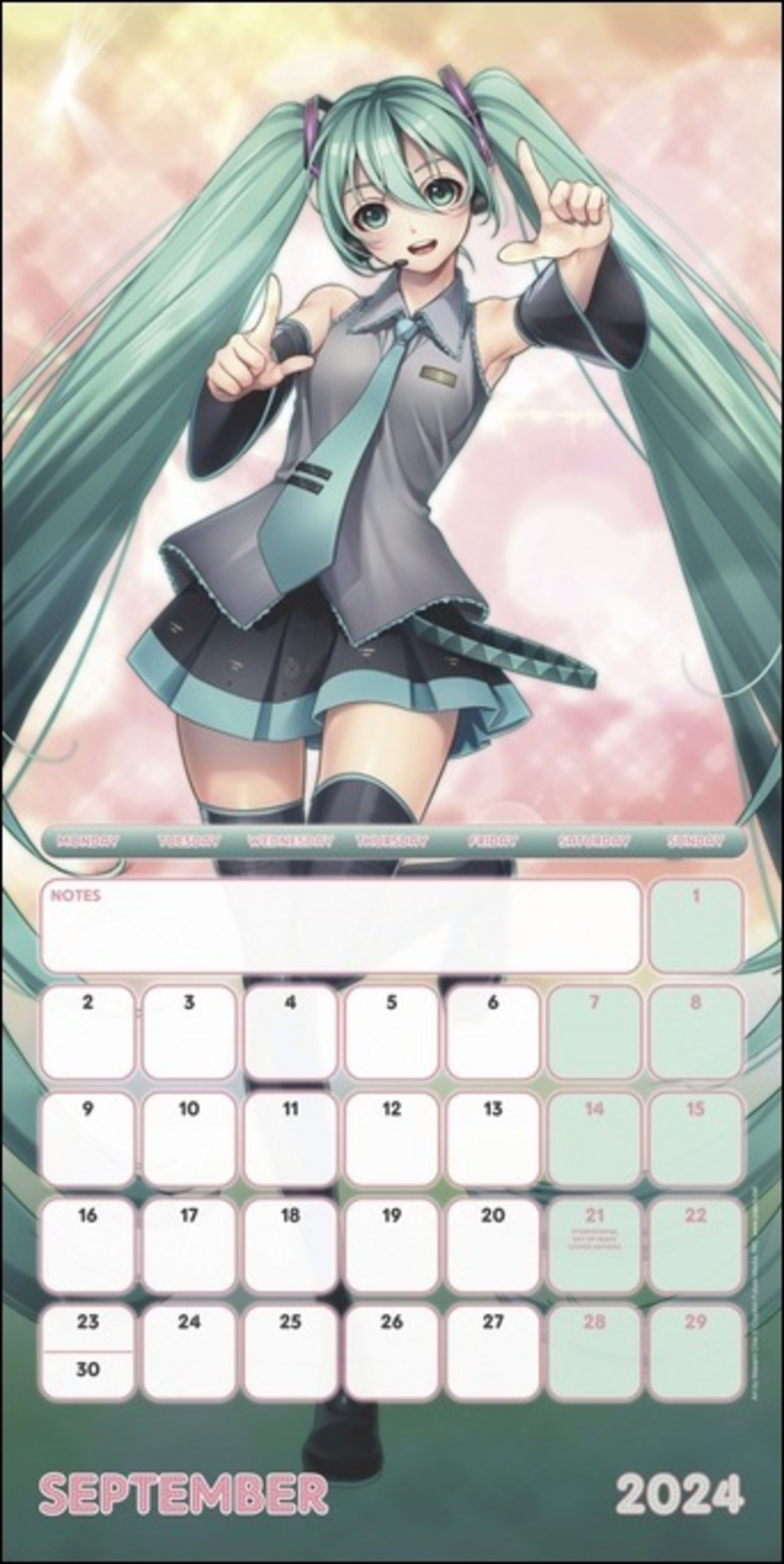 Hatsune Miku Kalender 2024