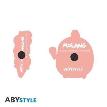 "Ice cream" - Molang - Pin Set - AbyStyle