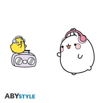 "Music" - Molang - Pin Set - AbyStyle