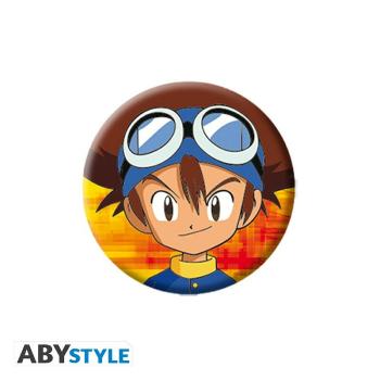 Tai & Matt - Digimon - Button Set - AbyStyle