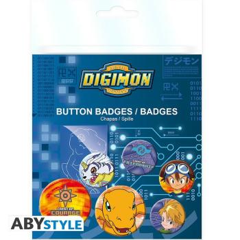 Tai & Matt - Digimon - Button Set - AbyStyle