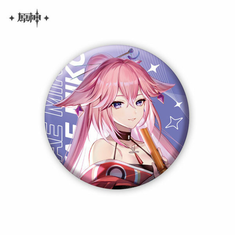 Yae Miko - Genshin Impact 2022 Online Concert Series - Button - miHoYo