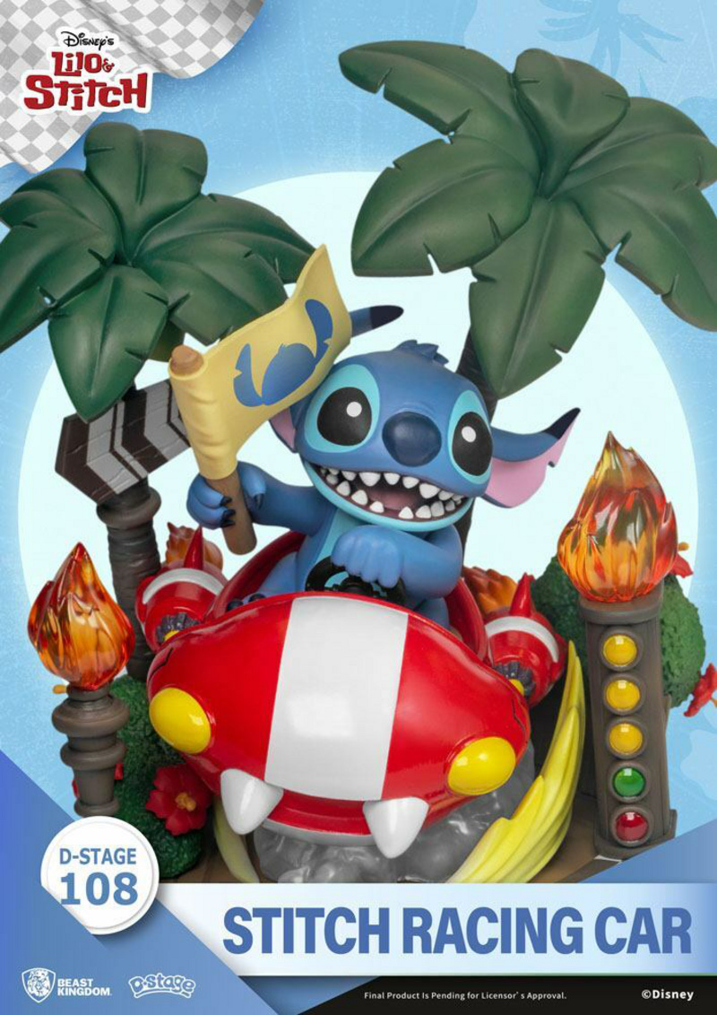 Racing Car - Lilo & Stitch D-Stage Diorama - Beast Kingdom Toys