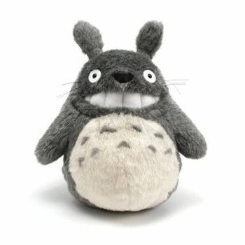 Lächelnder Totoro (grau) - Studio Ghibli Plüschtier - Sun Arrow (25 cm)