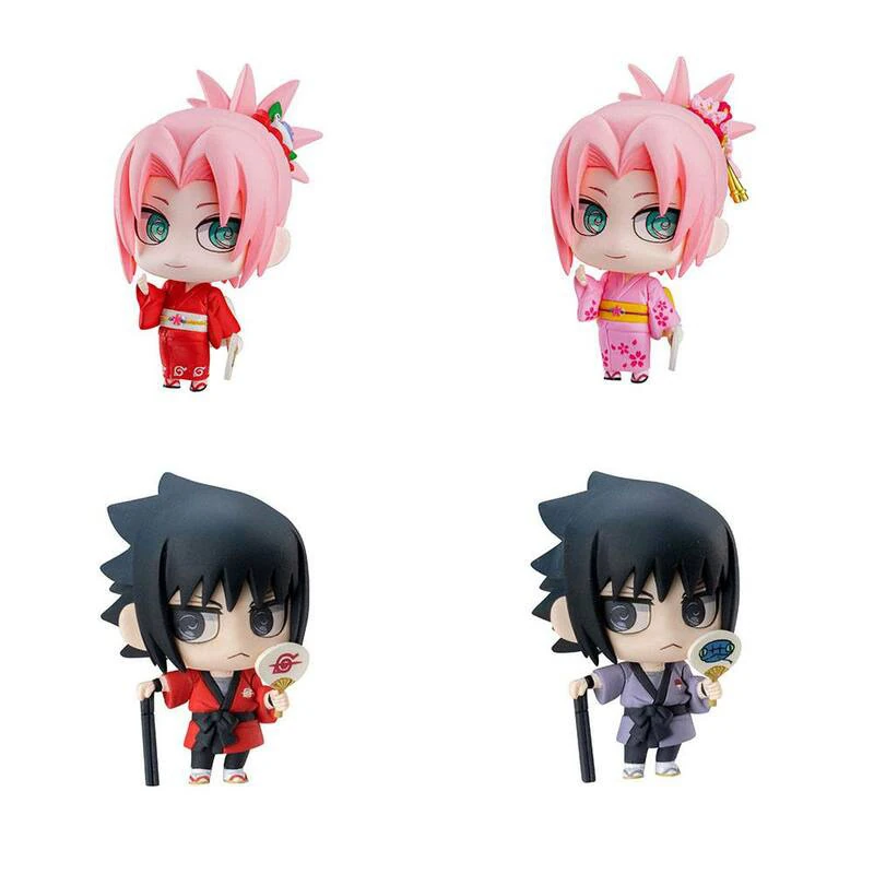 Set - 10th Anniversary - Naruto Shippuden Petit Chara Land (10 Figuren)