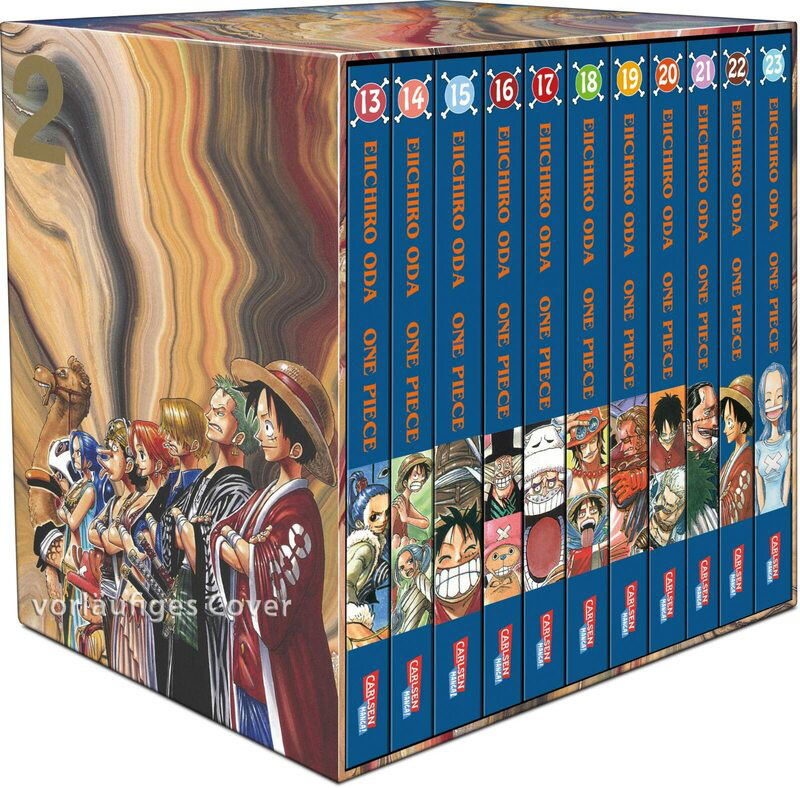 One Piece - Carlsen - Sammelschuber 2: Alabasta (inklusive Band 13–23)