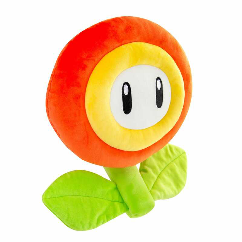 Feuerblume - Super Mario Mocchi-Mocchi Plüschfigur Mega - Tomy (38 cm)