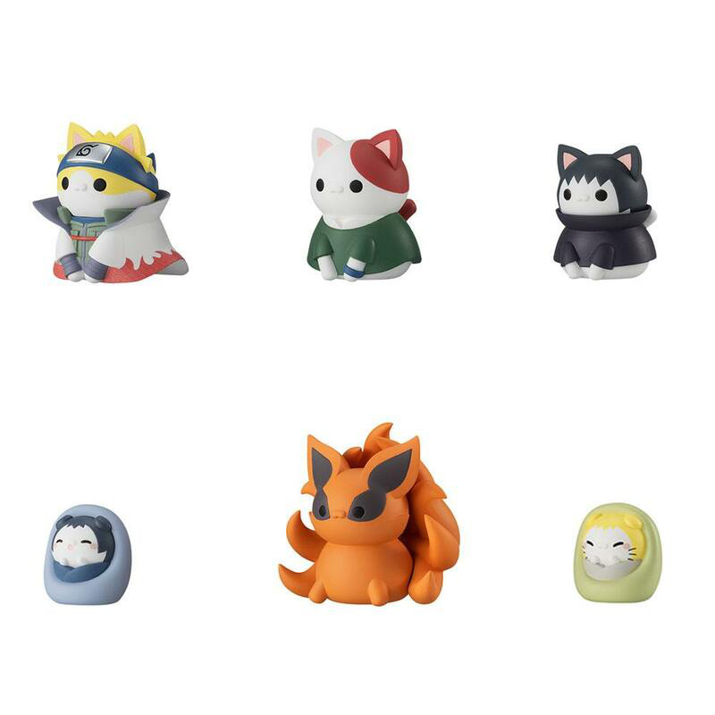 Naruto Shippuden (Once Upon A Time In Konoha Village) - Nyaruto! - Mega Cat Project Sammelfiguren - Special Set - Megahouse