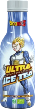 Bio Ice Tea - Pfirsich - Limitierte Vegeta Dragonball Z Version von ULTRA ICE TEA (Inklusive 25 Cent Pfand) [EINWEG]