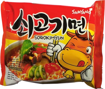 Instant-Nudeln - Sogokimyun - Würziger Rinder Ramen von SamYang