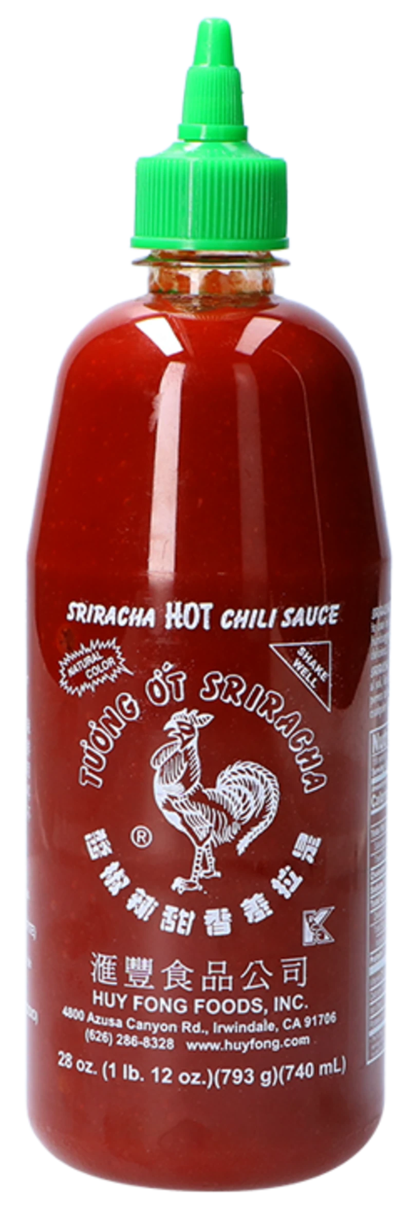 Sriracha Chilisauce, scharf von Huy Fong [793g]