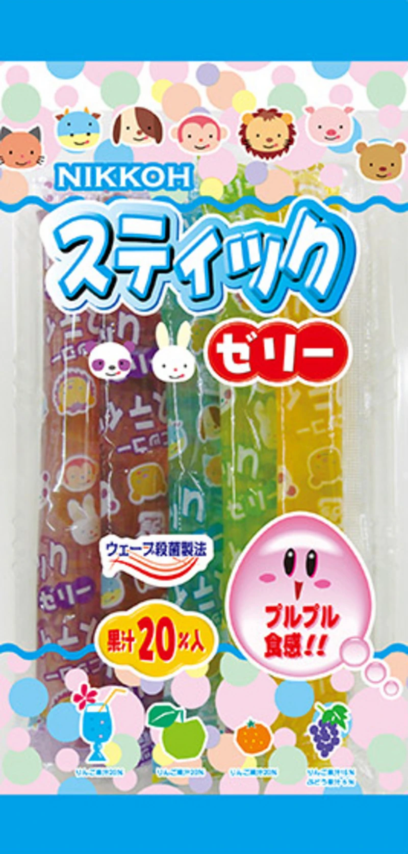 Japanische Jelly Sticks von Nikkoh