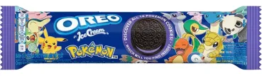 Original Oreo Pokémon Kekse mit Eis-Blaubeercreme [Limitierte Pokémon Edition]