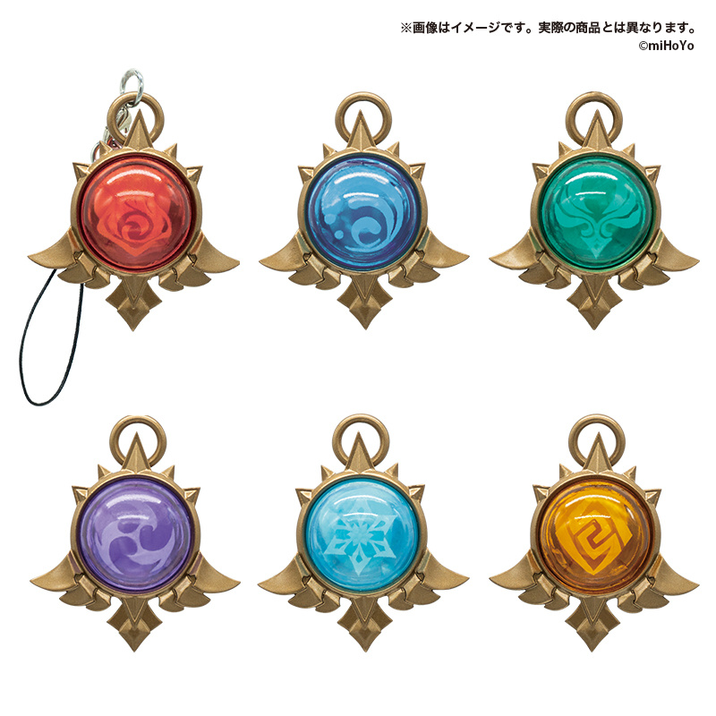 Lucky Box - Genshin Impact - Visions (Capsule Strap) - Bushiroad 