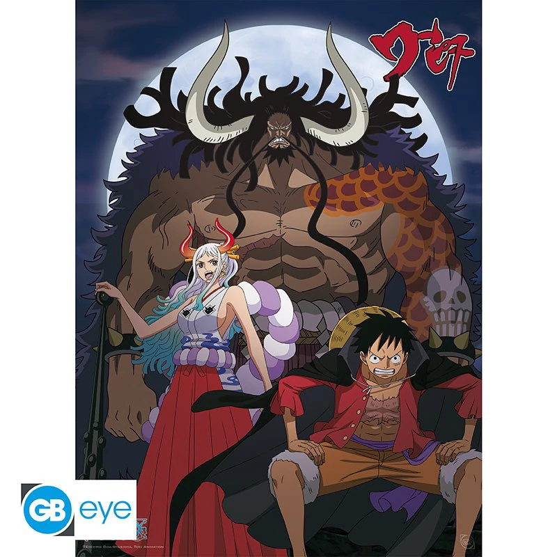 One Piece - Luffy & Yamato VS Kaido - Poster - ABYStyle