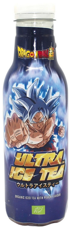 Bio Ice Tea - Pfirsich - Limitierte Son Goku Dragon Ball Super Version von ULTRA ICE TEA (Inklusive 25 Cent Pfand) [EINWEG]