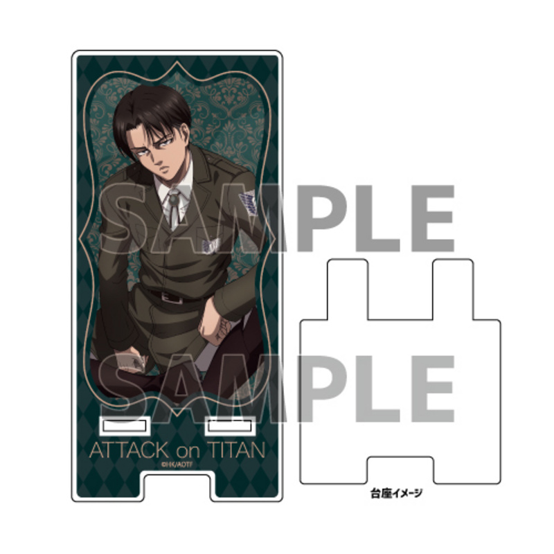 Levi Ackerman (Sitting Version) - Attack on Titan - Acryl Smartphone Halter  - A3