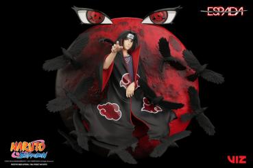 Itachi Uchiha (Tsukuyomi) - Breach Wall Art Line Statue - Espada Art