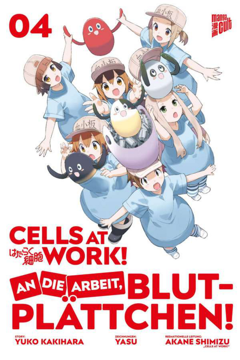 Cells at Work! An die Arbeit Blutplättchen - Manga Cult - Band 4