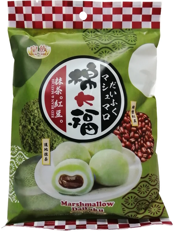 Japanische Matcha Rote Bohne Marshmallow Daifuku von ROYAL FAMILY