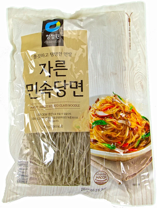 Koreanische Glasnudeln aus 99,8% Kartoffelstärke -Große Packung- von ChungJungOne